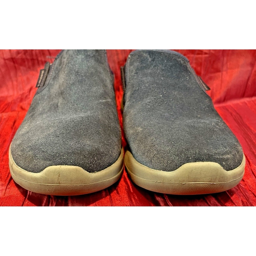 Skechers Gen5 Goga Max Navy Suede Leather Clogs Mules Shoes Womens 7 15530W - Picture 5 of 8